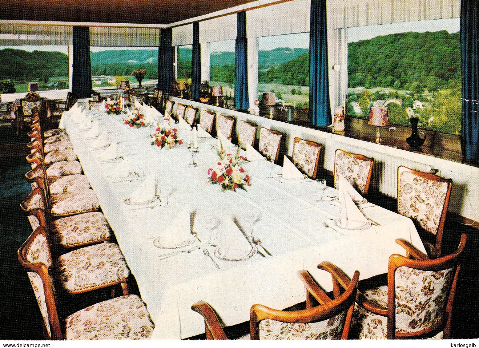 LOHMAR Neuhonrath bei Overath Agger 1962 " Innenansicht Hotel Luisenhöhe J.Wohlhage "