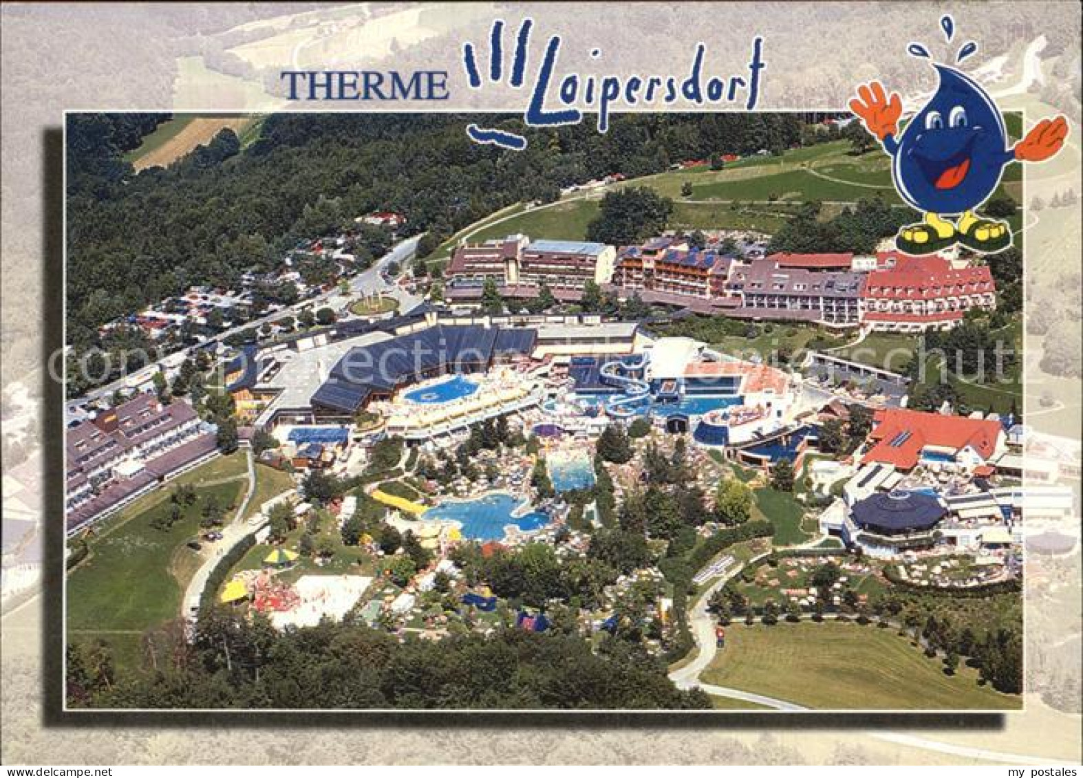 Loipersdorf Fuerstenfeld Thermalquelle Luftbild