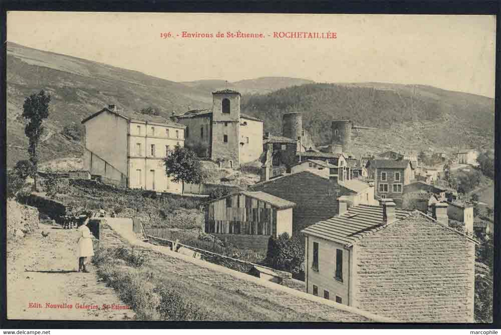 LOIRE - 42 - ROCHETAILLEE / 1904 CPA NON VOYAGEE (ref 8749m)