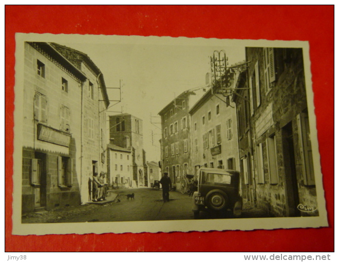 LOIRE-SAINT JEAN SOLEYMIEUX-GRANDE RUE-ANIMEE- ED CIM