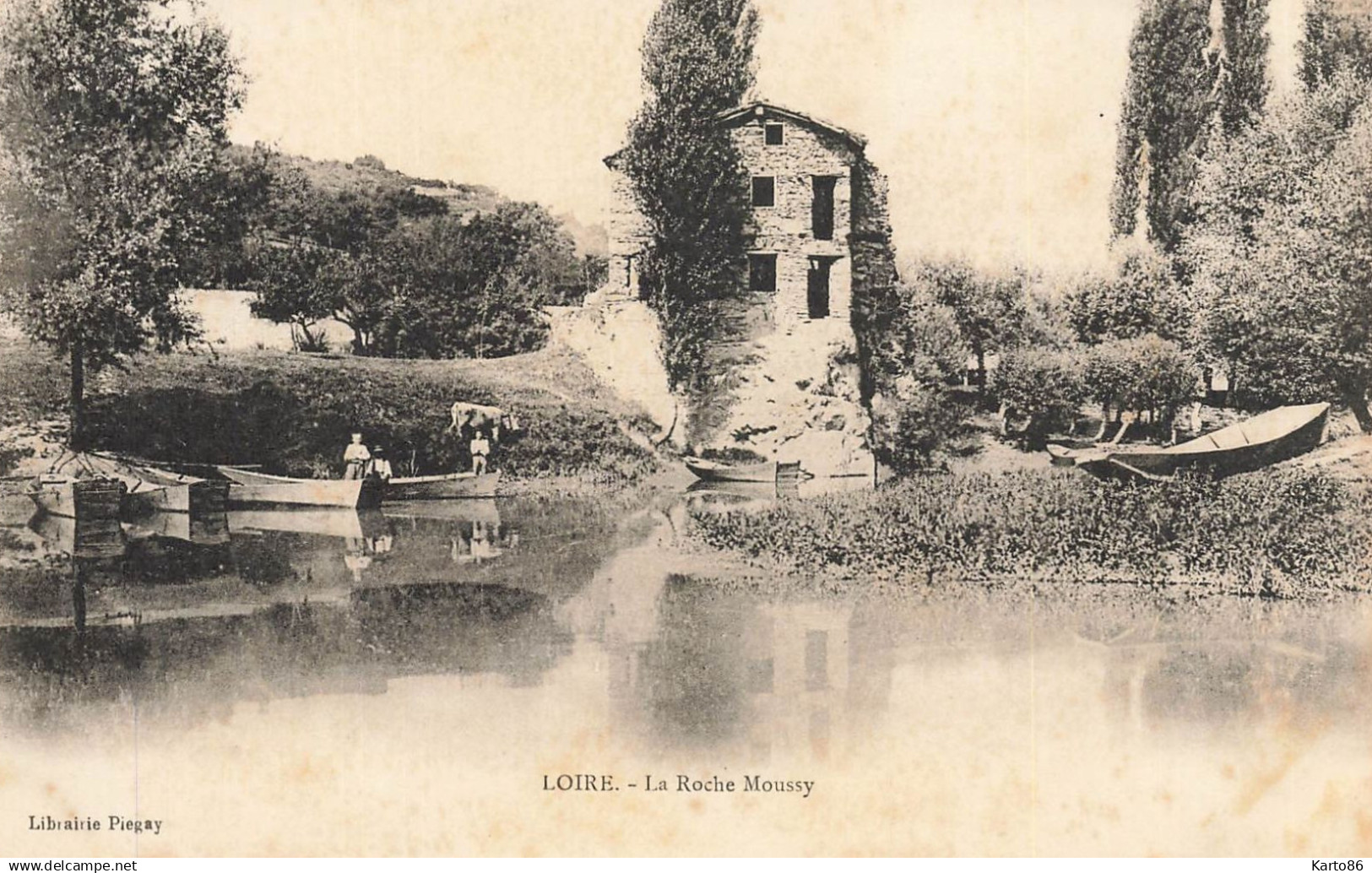 loire sur rhône * la roche moussy * villageois