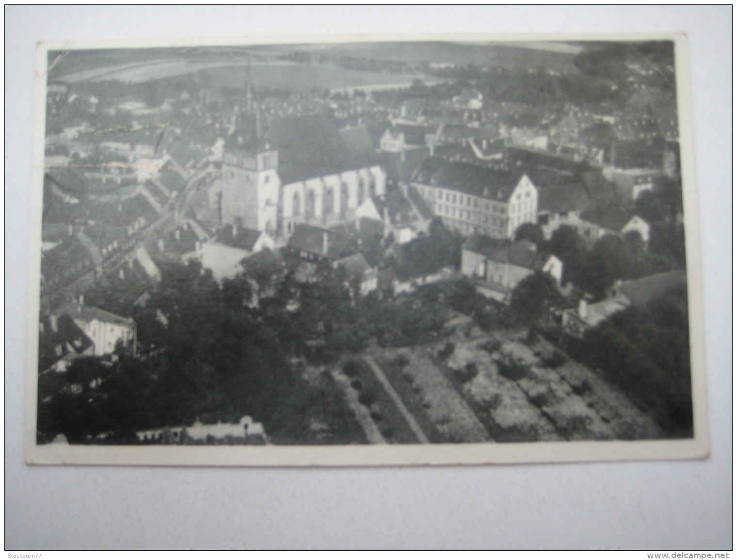 LOMMATZSCH, Luftbild   , Schöne Karte