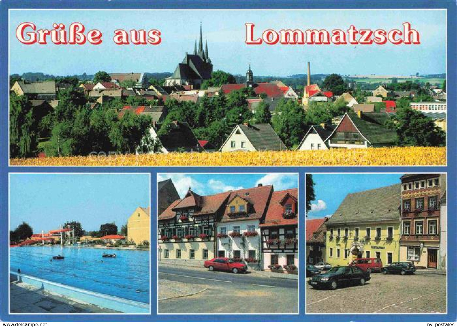 Lommatzsch MEIssEN Sachsen Stadtbad Kornstrasse Hotel Bauernstube