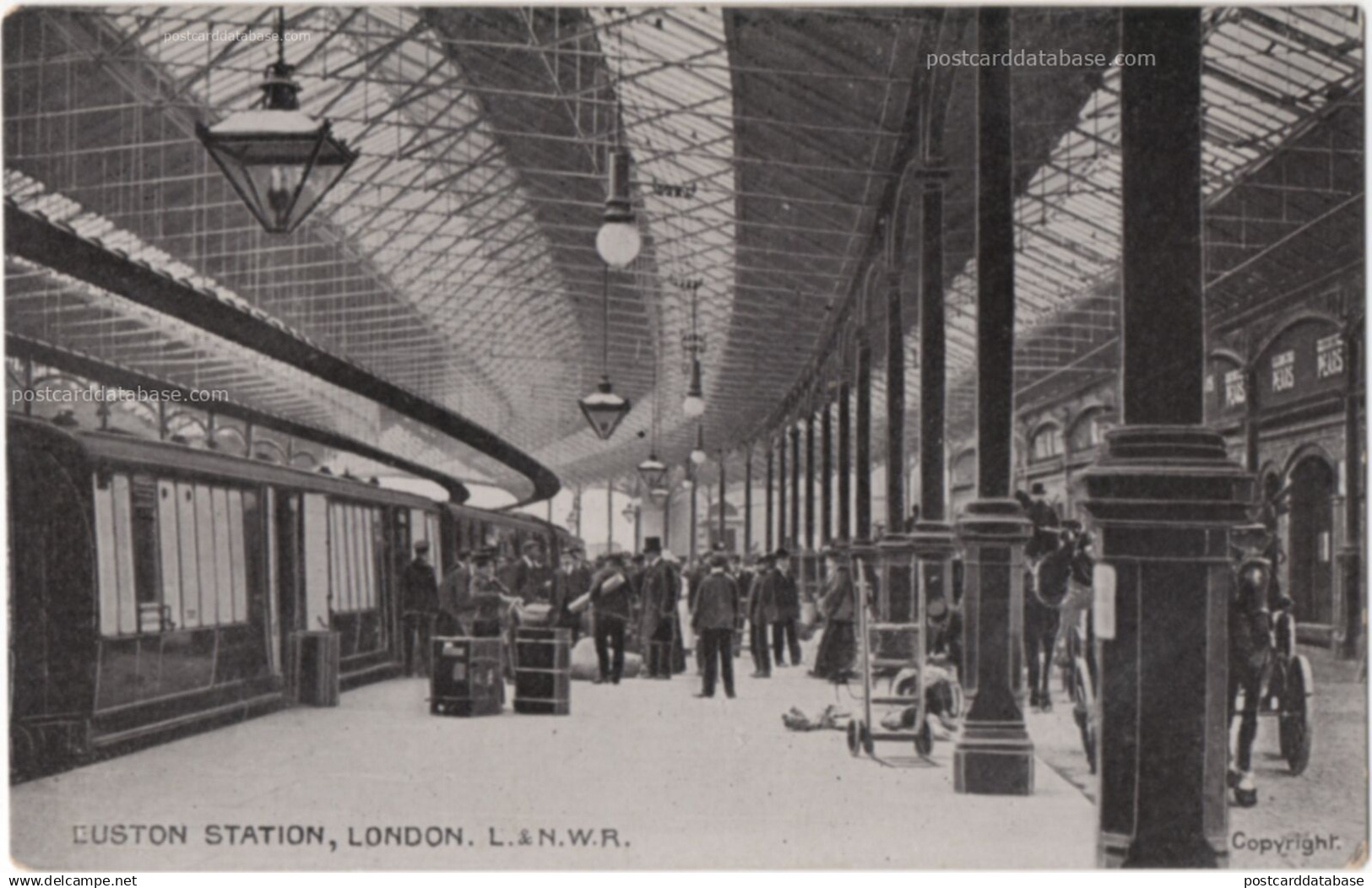 London - Euston Station - & railway station