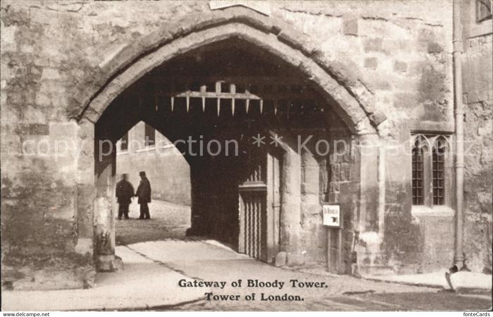 London Gateway of Bloody Tower Tower of London