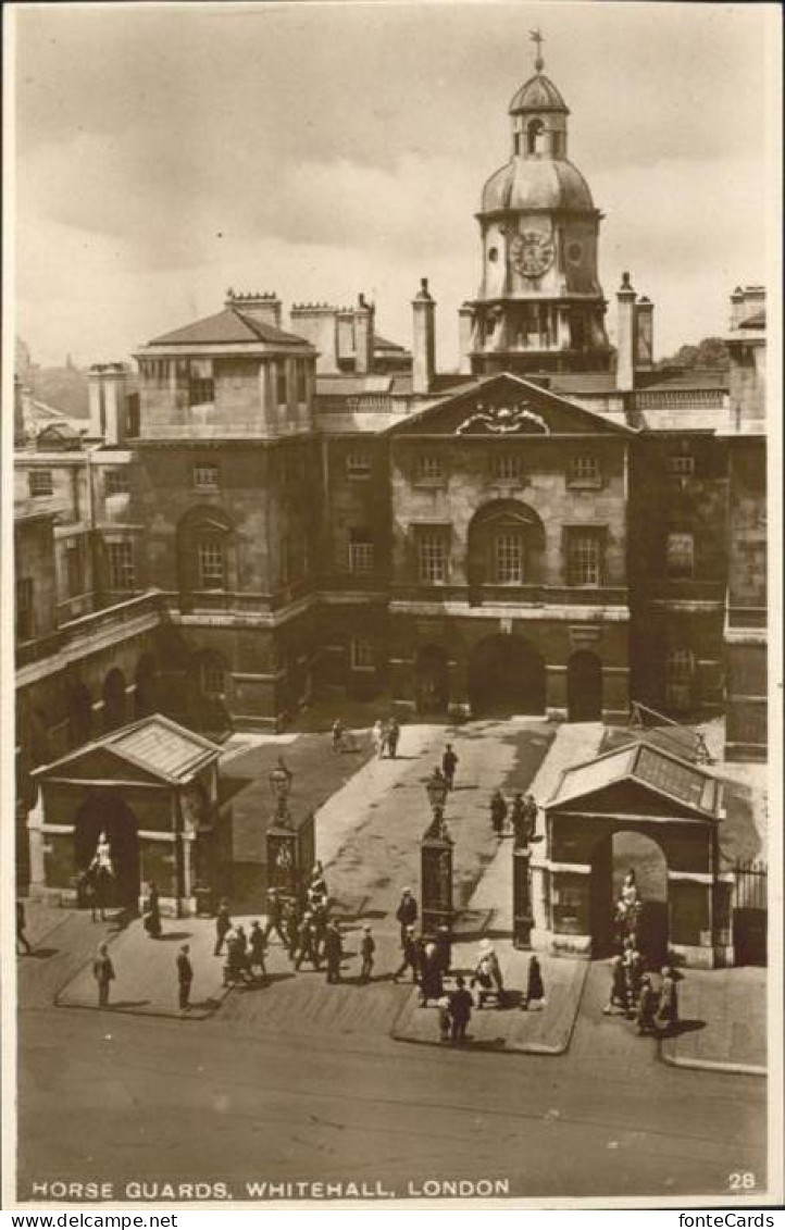 London Horse Guards Whitehall