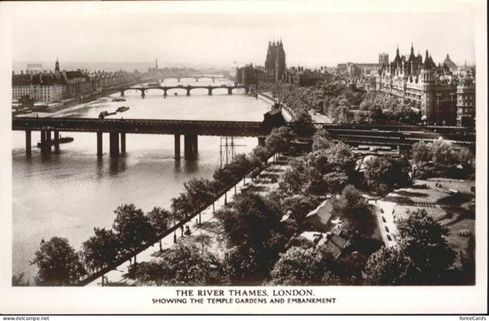 London River Thames Bruecke