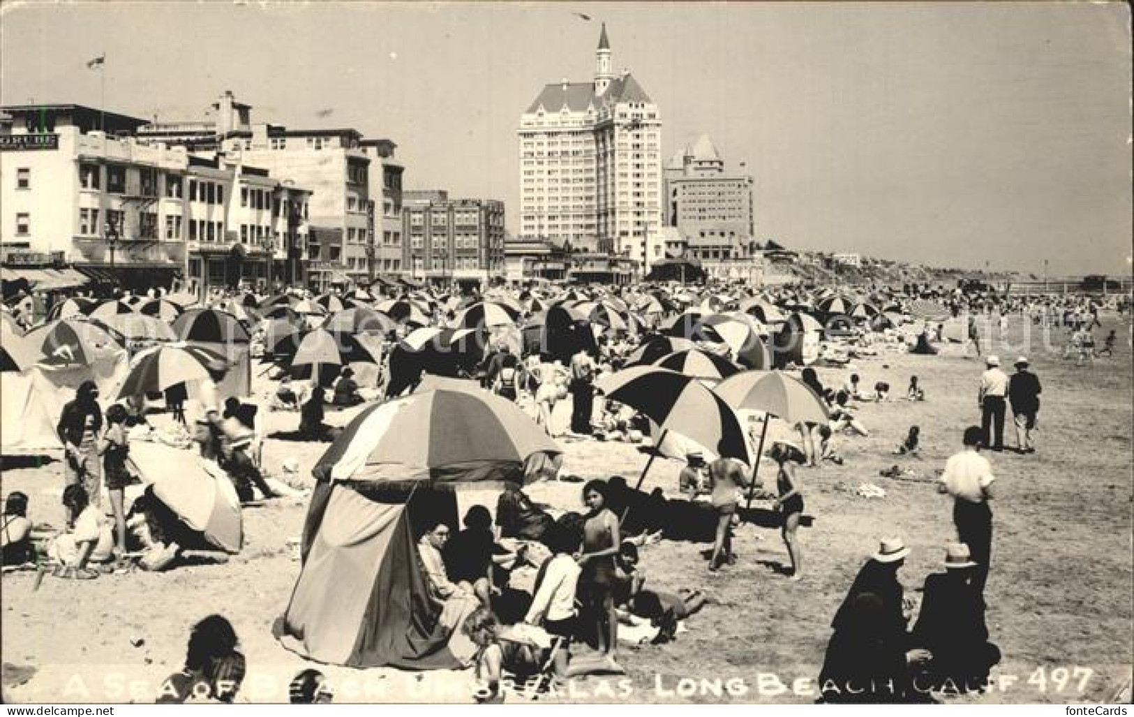 Long Beach California Strandleben