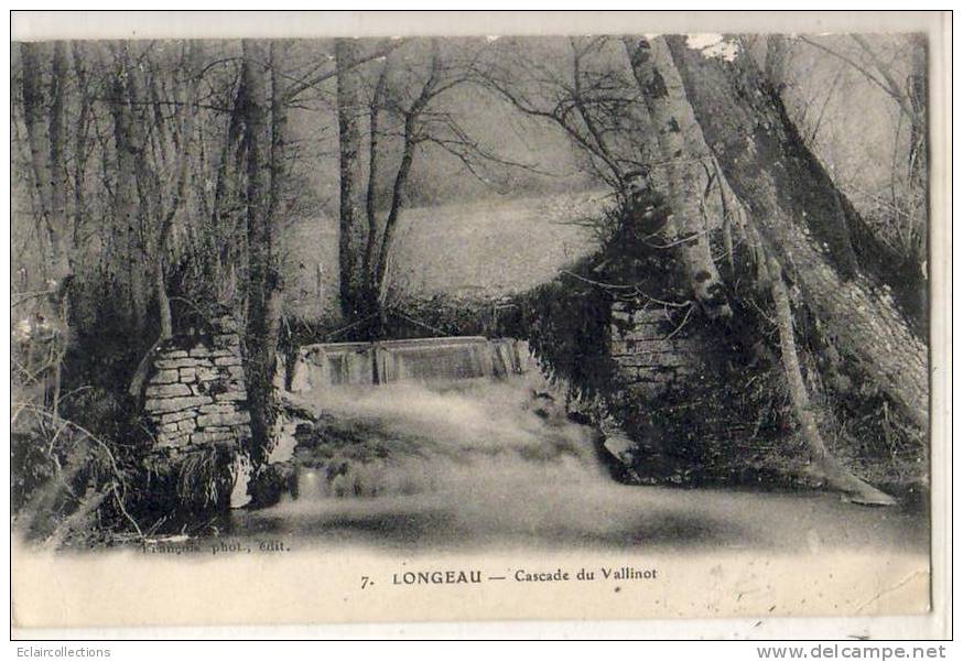 Longeau 52    Cascade du Vallinot  (voir scan)