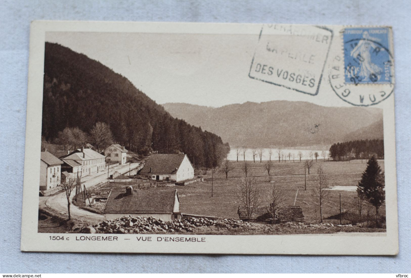 Longemer, vue d'ensemble, Vosges 88