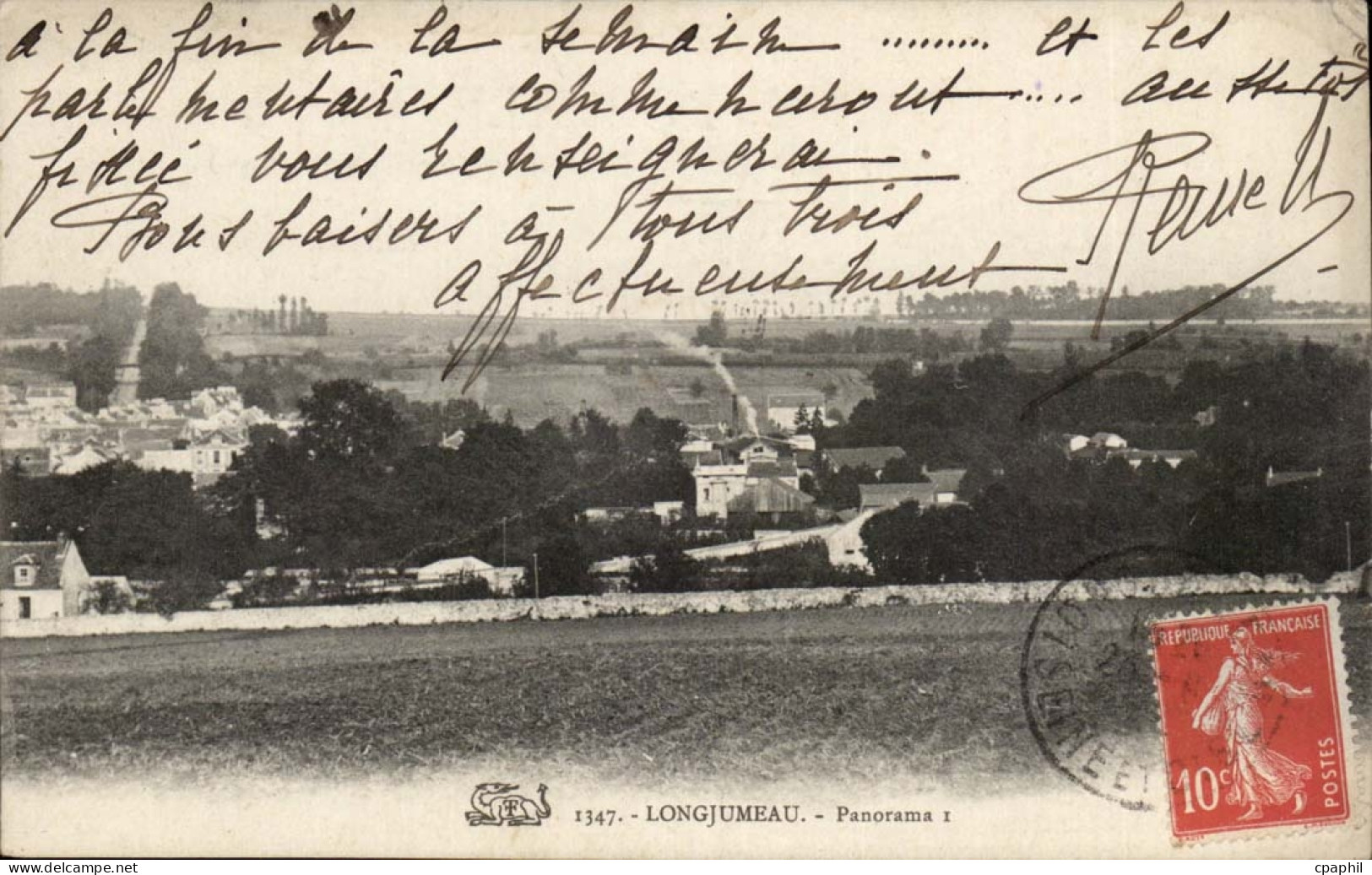 Longjumeau CPA Panorama