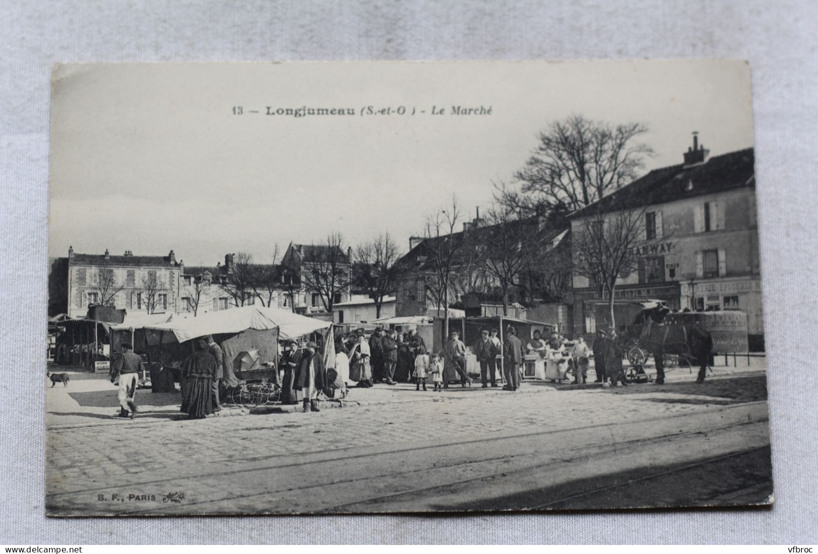Longjumeau, le marché, Essonne 91