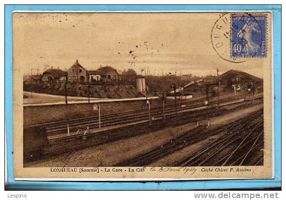 LONGUEAU --  La Gare - La Cité