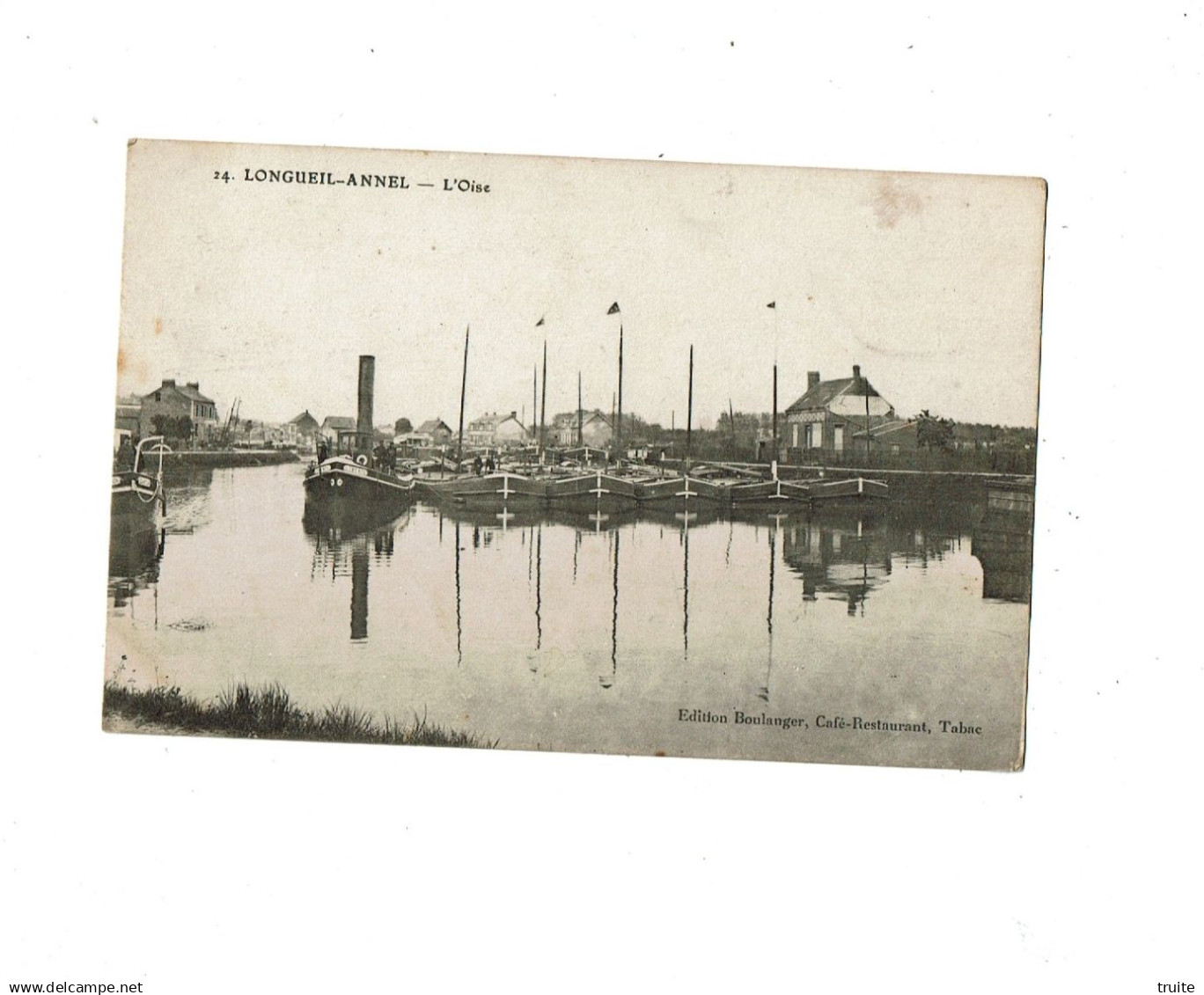 LONGUEIL-ANNEL L'OISE ( REMORQUEUR PENICHES )