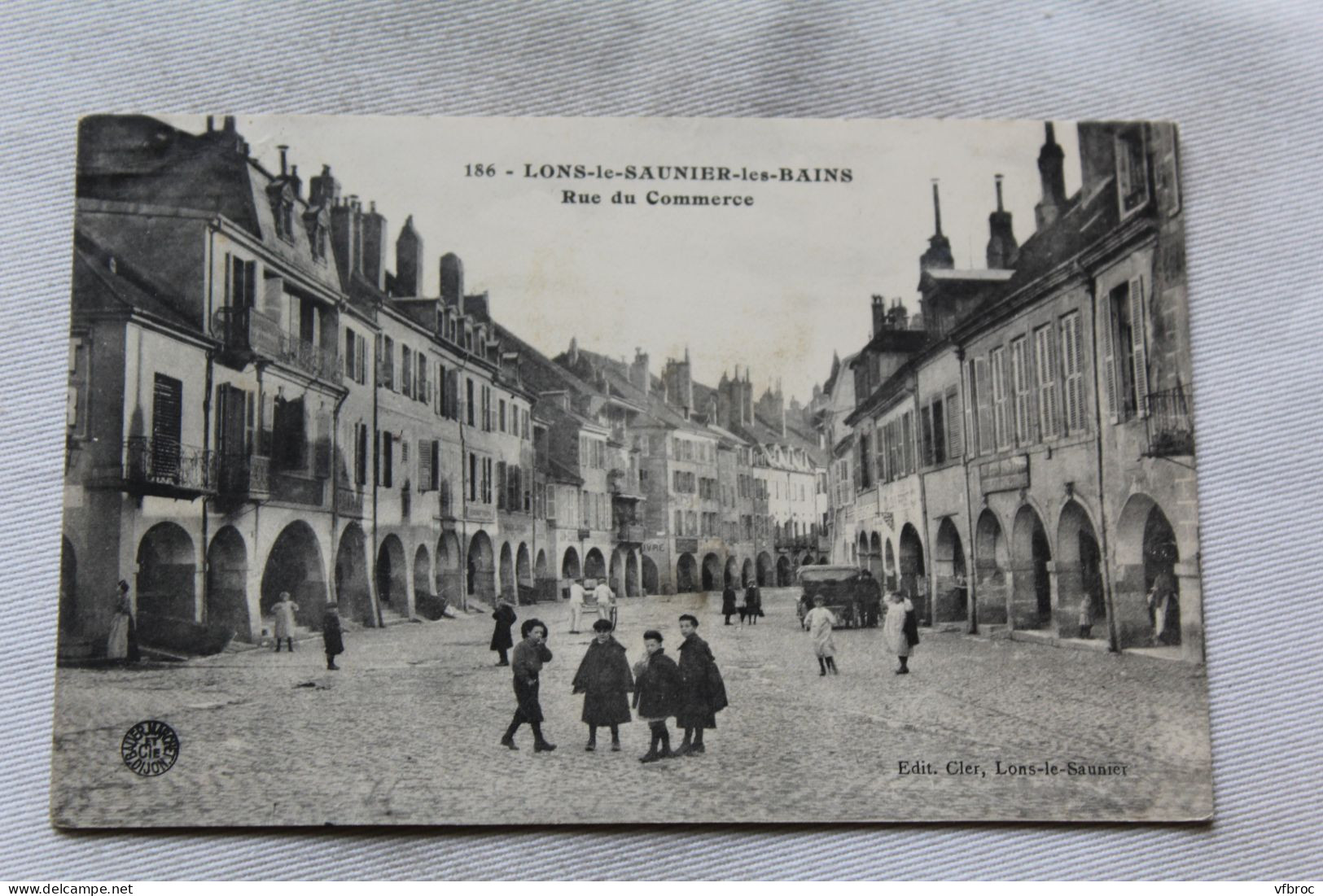 Lons le Saunier, rue du commerce, Jura 39