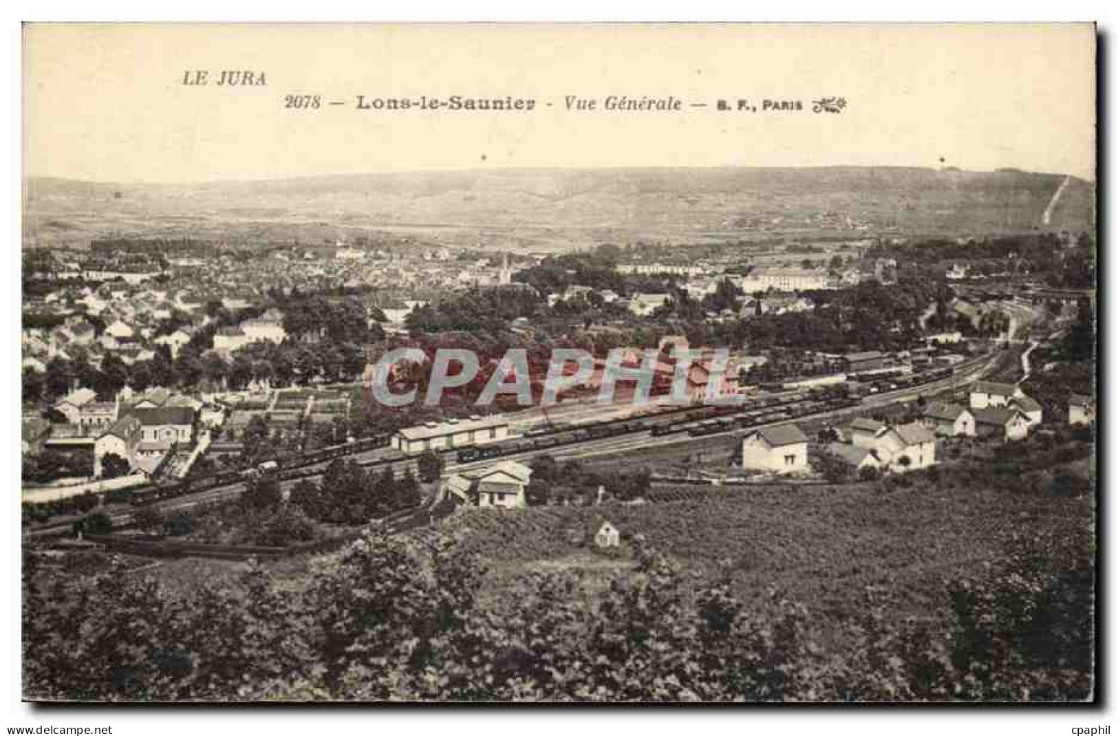 Lons le Saunier - Vue Generale - CPA