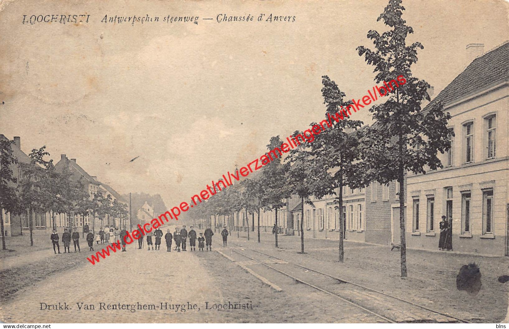 Loochristi - Antwerpschen steenweg - Chaussée d'Anvers - Lochristi