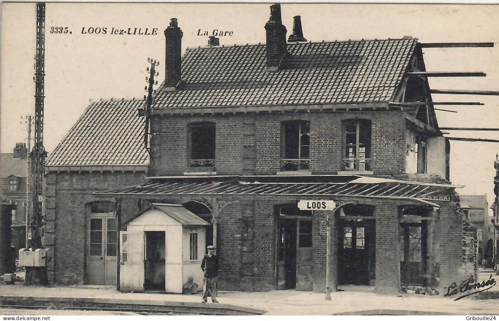 LOOS LES   LILLE   LA GARE