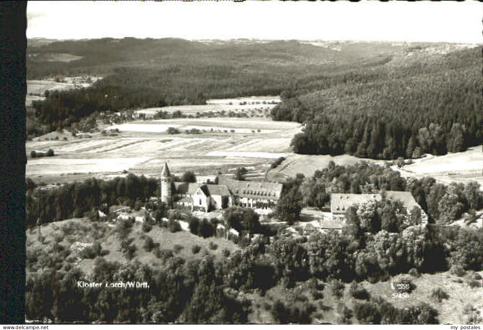 Lorch Wuerttemberg Kloster Lorch Fliegeraufnahme x 1971