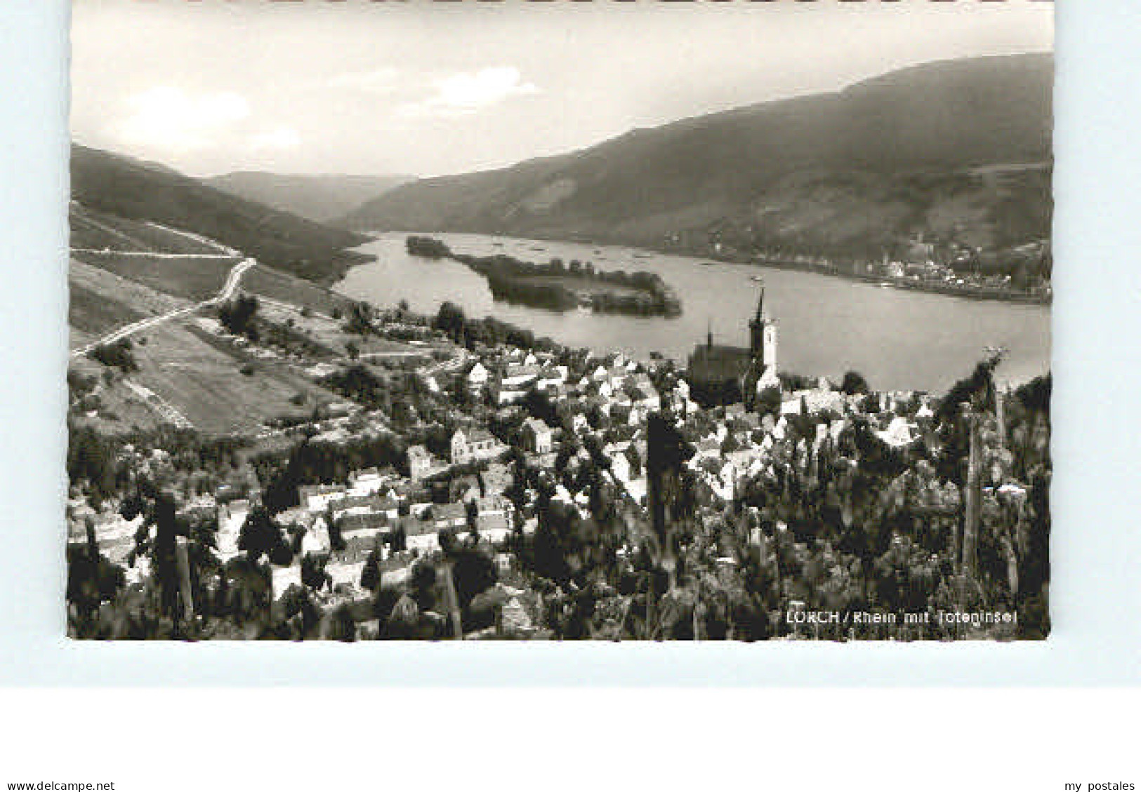 Lorch Wuerttemberg Lorch mit Toteninsel