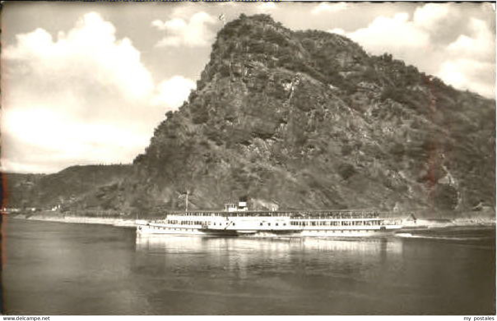 Lorelei Loreley Loreley Rhein bei St. Goarshausen o 1956