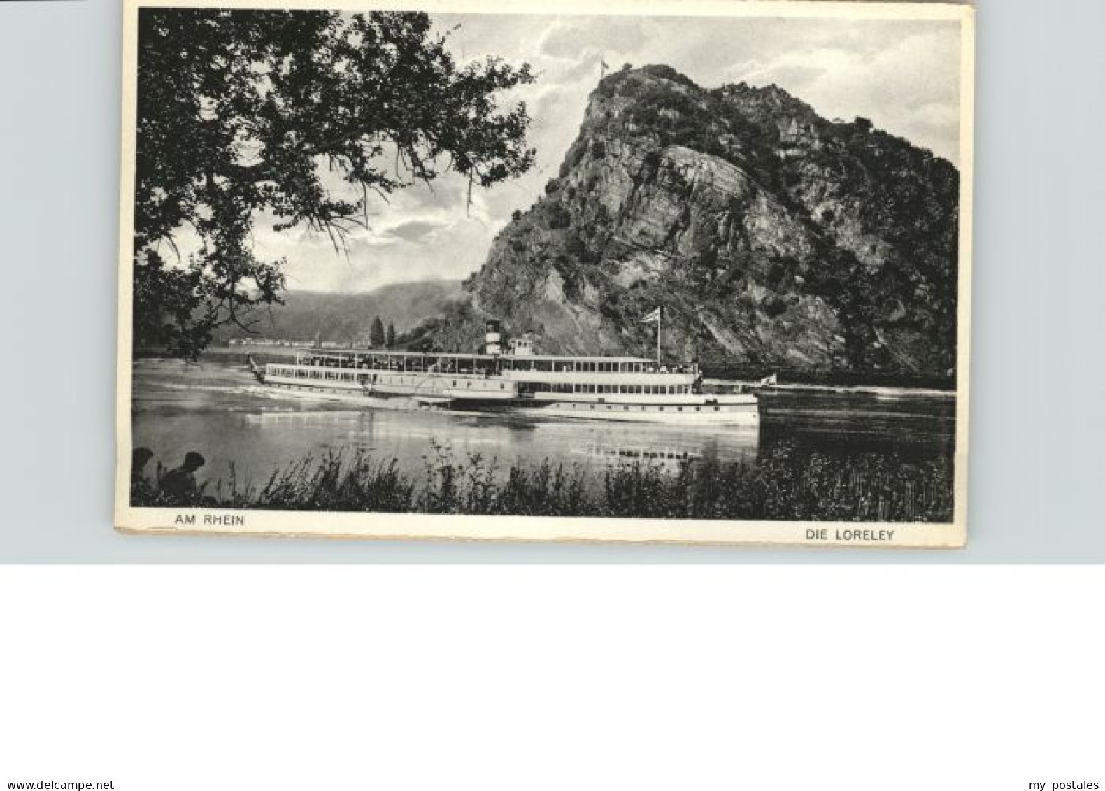 Loreley Lorelei Loreley Rhein Dampfer