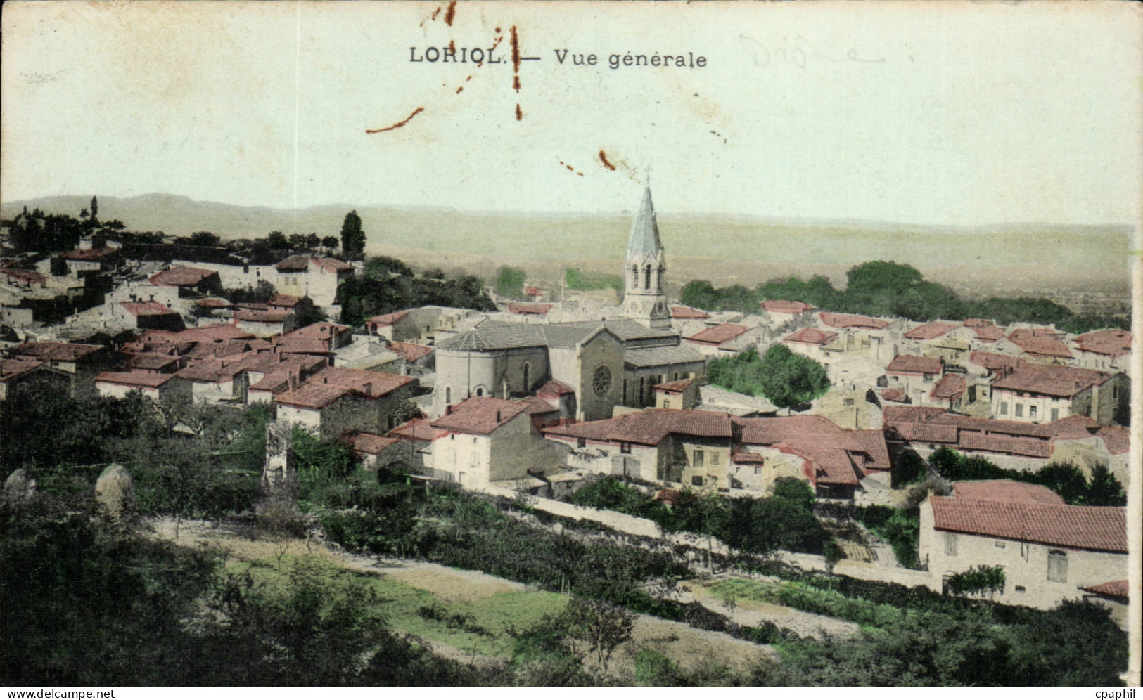 Loriol CPA Vue generale