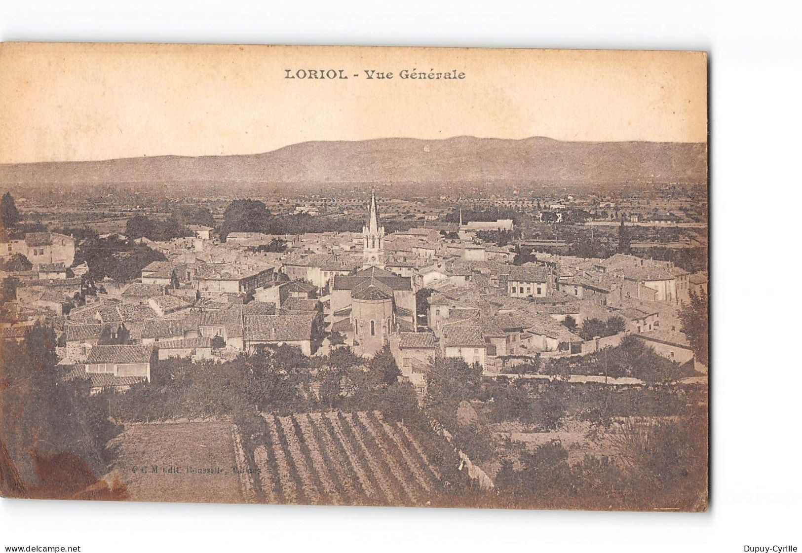 LORIOL - Vue générale - état