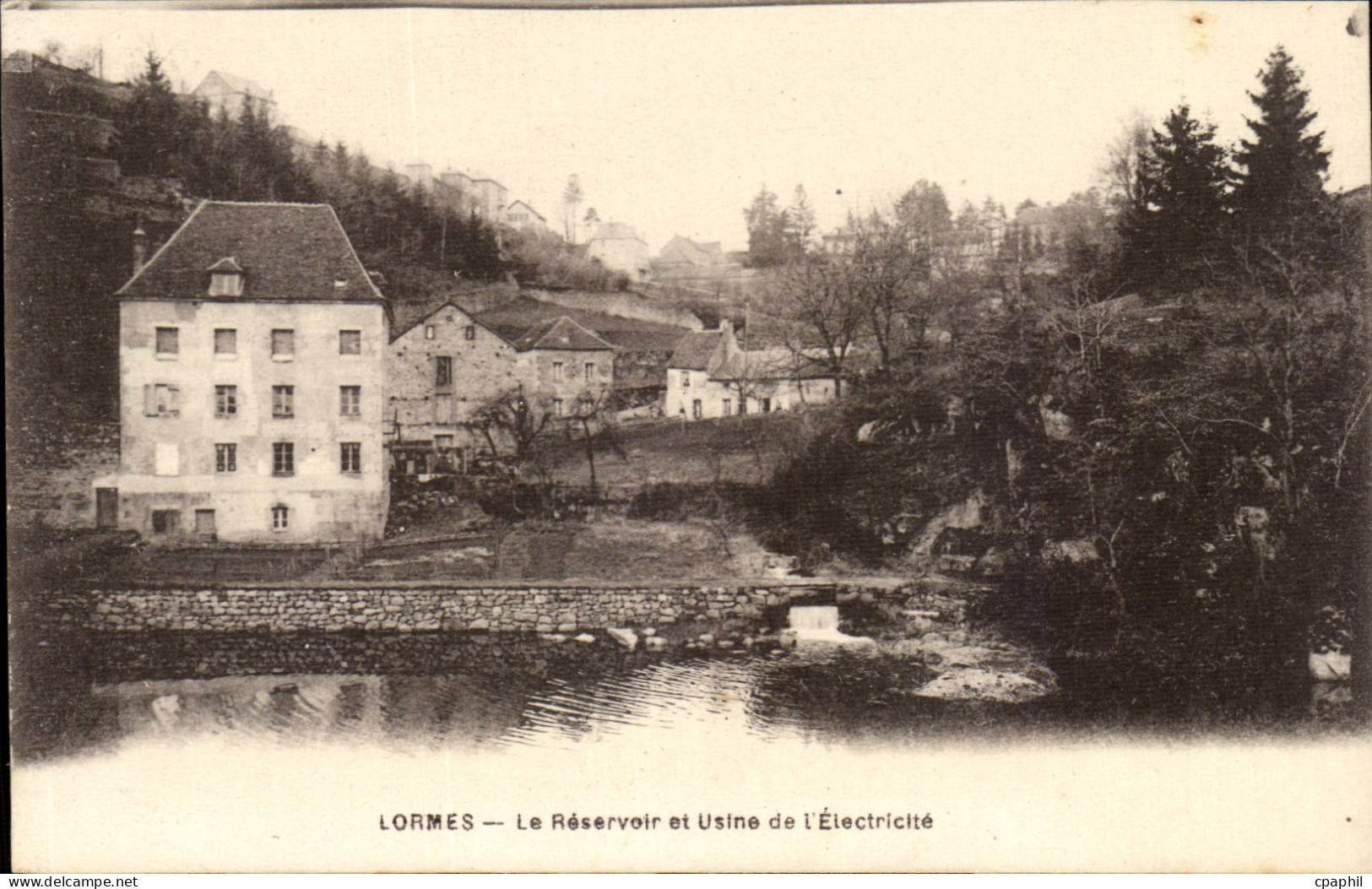 Lormes - Le Resevoir et Usine de l' Electricite - CPA