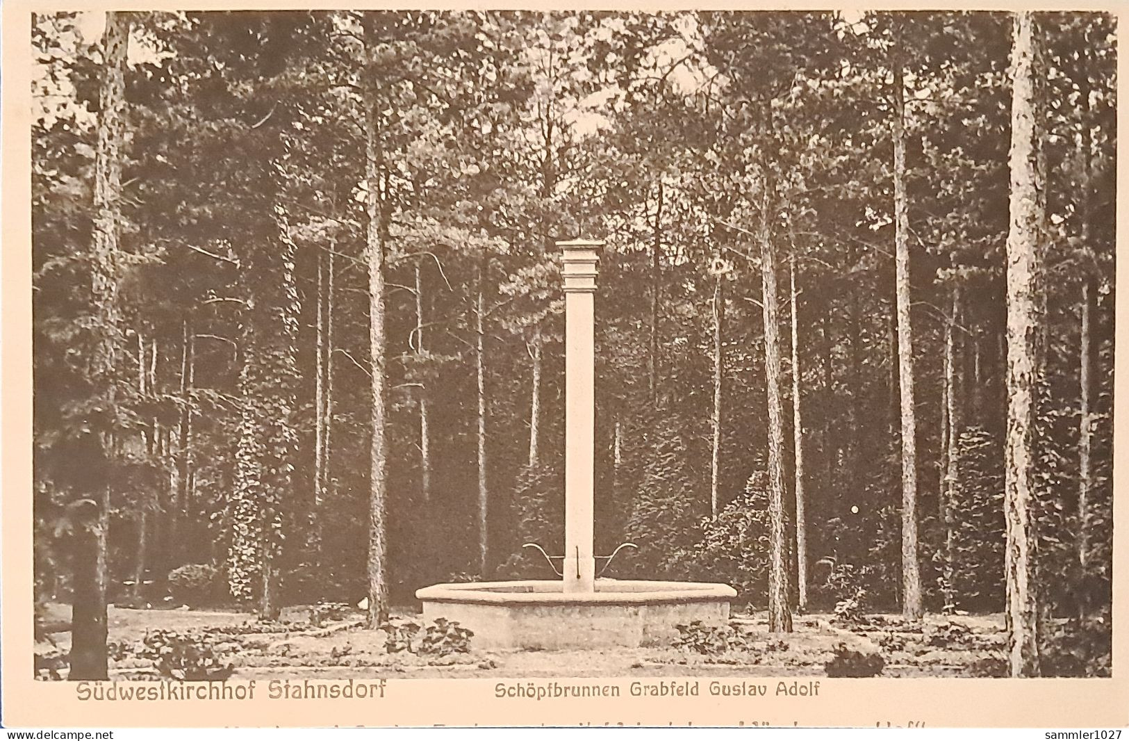 Los v. 10.07  Ansichtskarte  Stahnsdorf um 1925