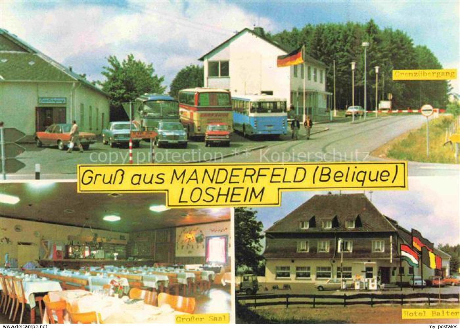 Losheim Manderfeld Hellenthal Eifel NRW Hotel Pension Balter Grosser Saal Grenzu