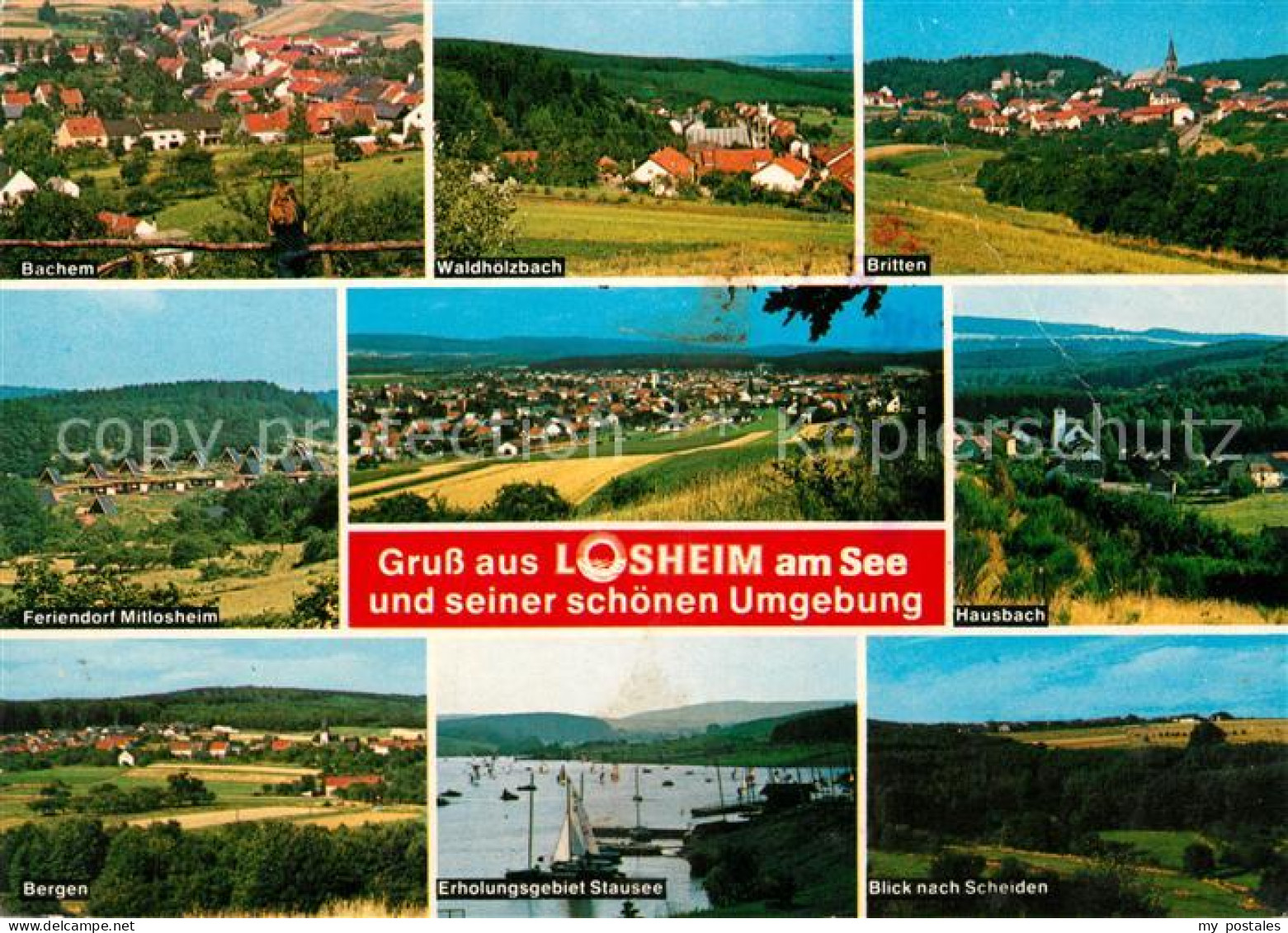 Losheim See Feriengebiet Saar Mosel Hochwald und Umgebung