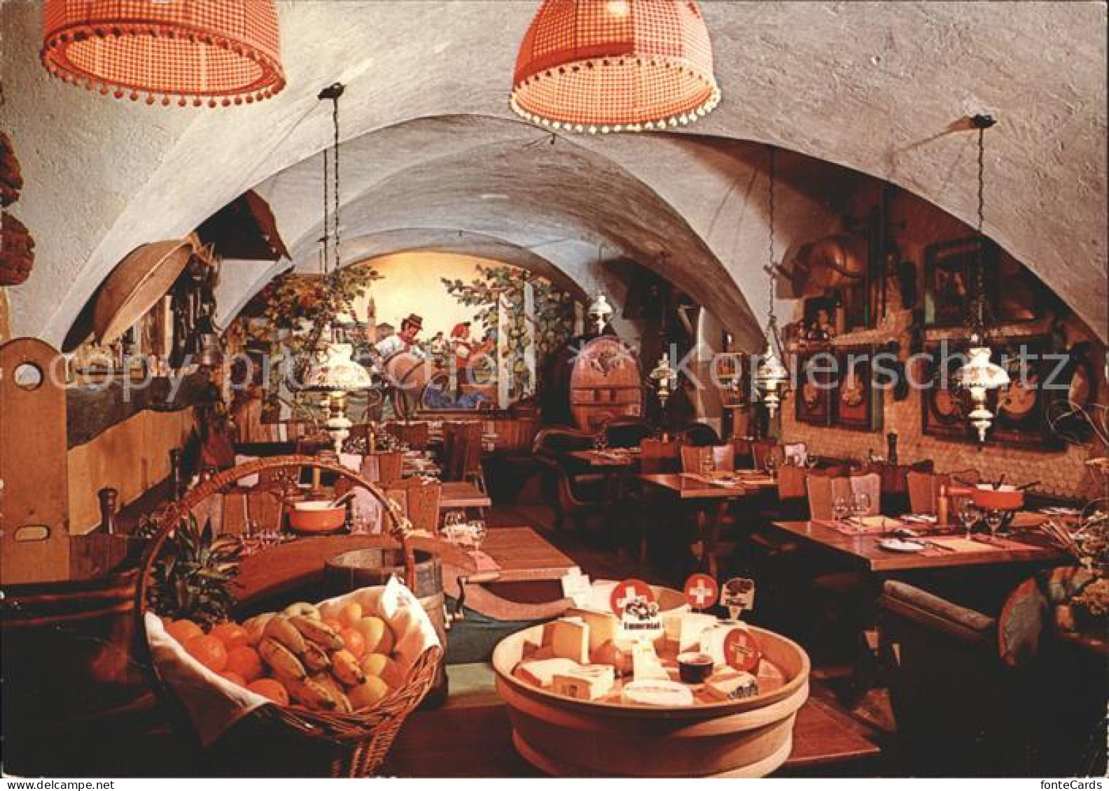 Losone Ferienparadies Albergo Losone Fruehstueck Gastraum