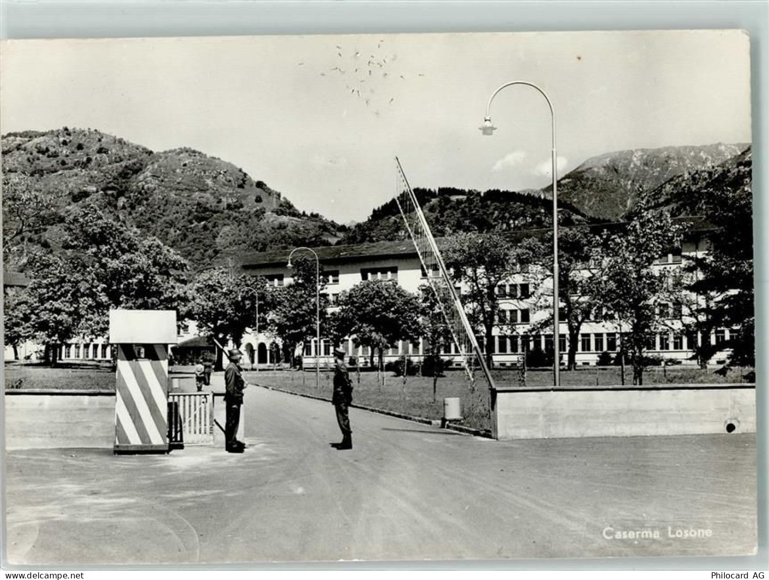 Losone Kaserne Losone Militär Schweiz 1961 - 10299140