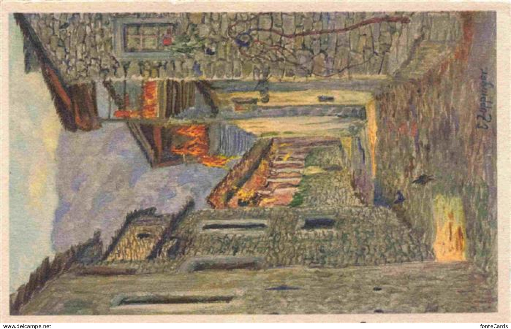 Losone Locarno TI Un vicolo a Losone