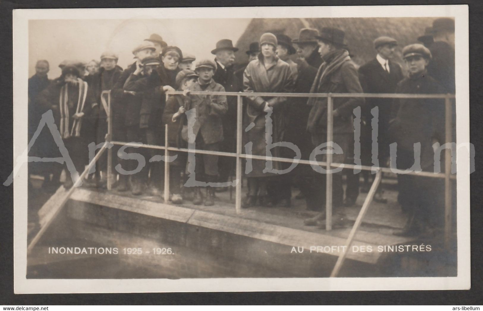 LOT / 10 cpa's / ROYALTY / Belgique / België / Reine Elisabeth / Koningin Elisabeth / Les Inondations / 1925-1926