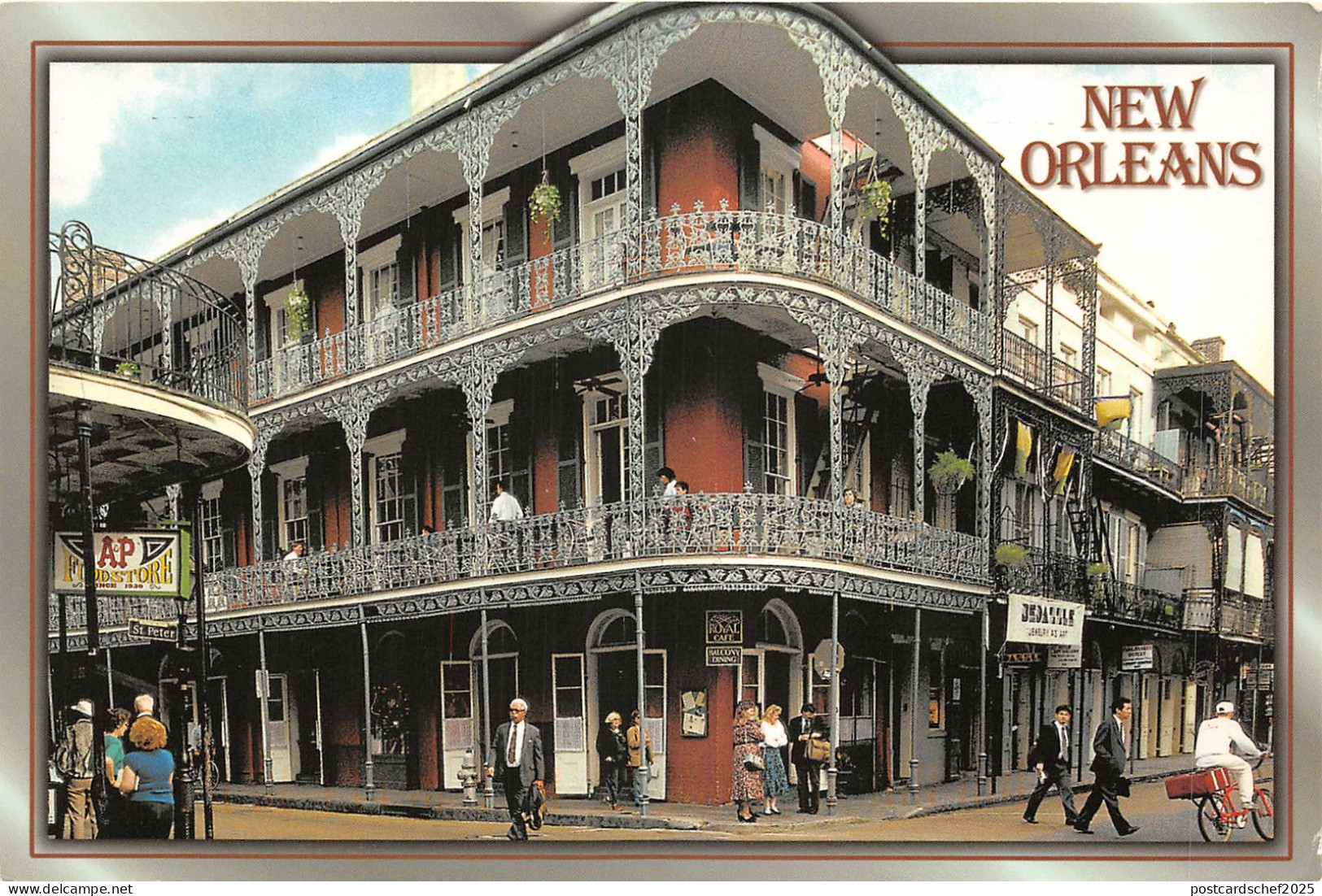 Lot 11 usa la branche balcony new orleans louisiana royal caffee bike