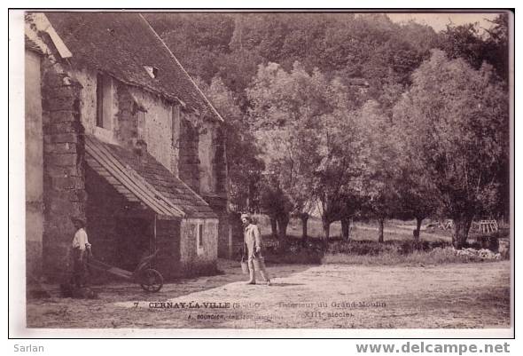 lot bq , 78 , CERNAY LA VILLE , Interieur du grand moulin