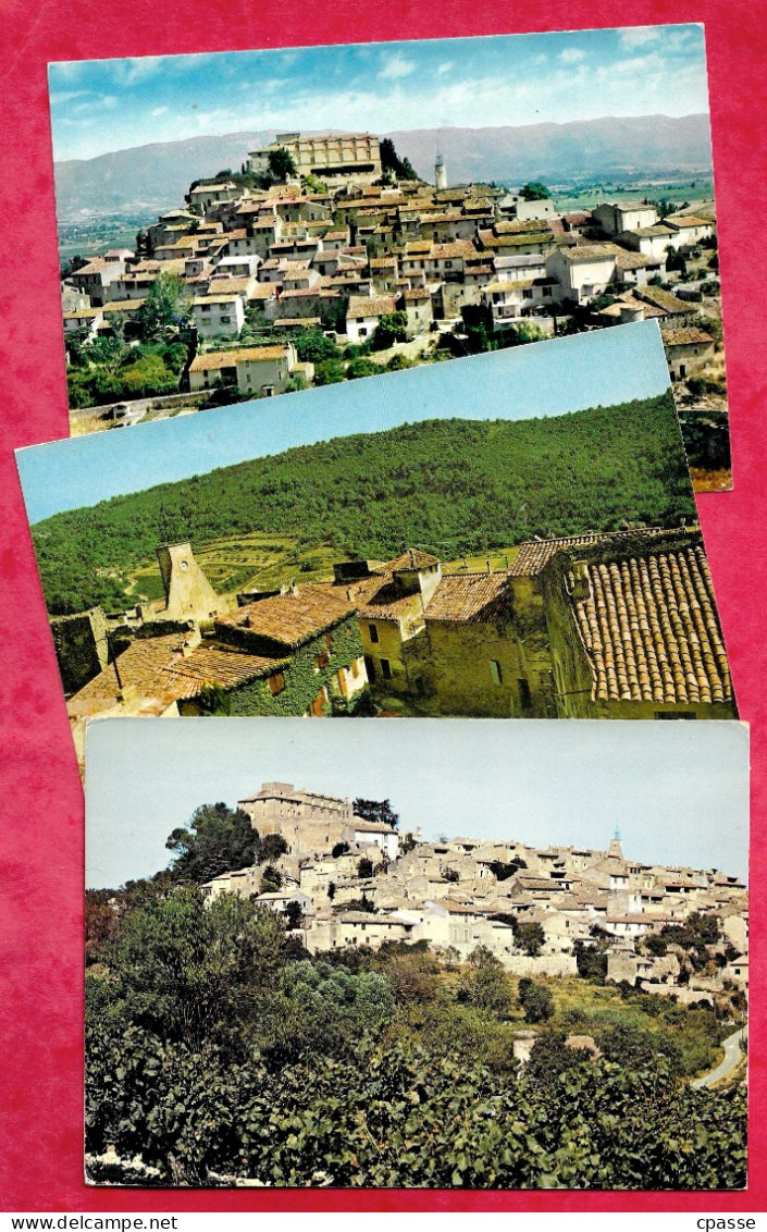 (Lot de 3) CPM 84 ANSOUIS Vaucluse