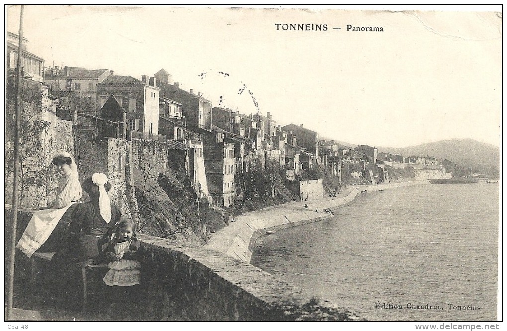 Lot et Garonne : Tonneins, Panorama