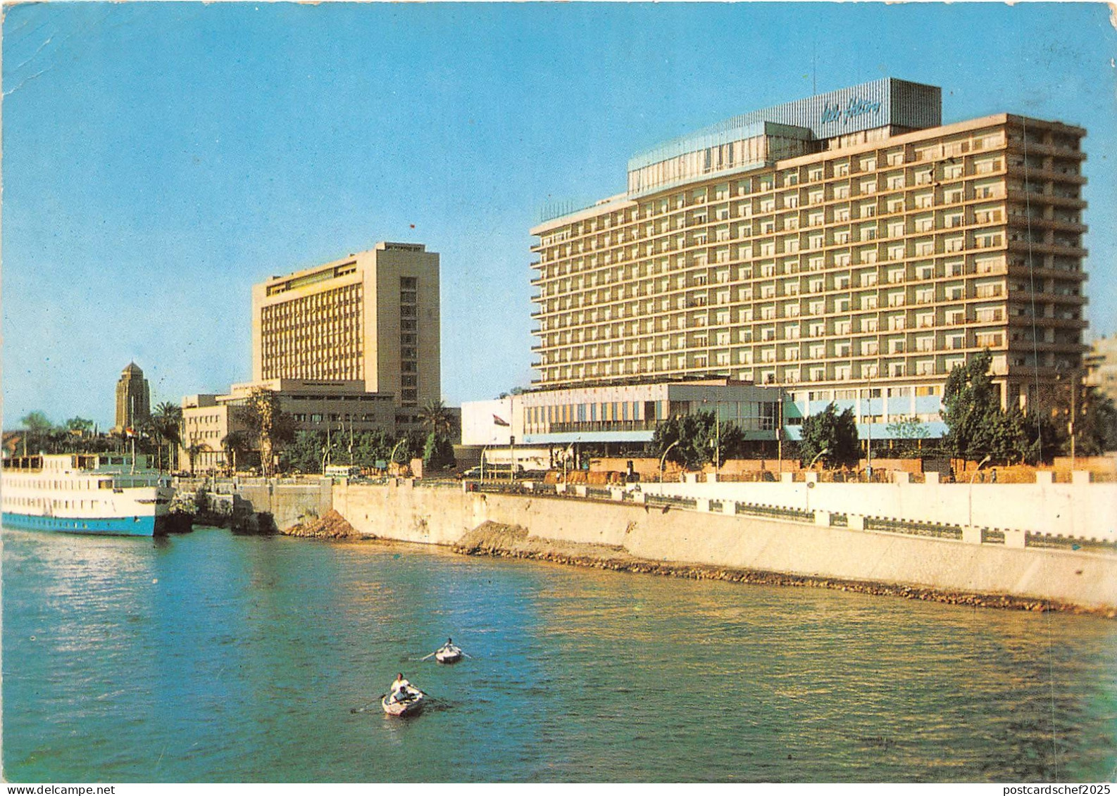 Lot153 cairo egypt el tahrir squareand el nile hilton ship