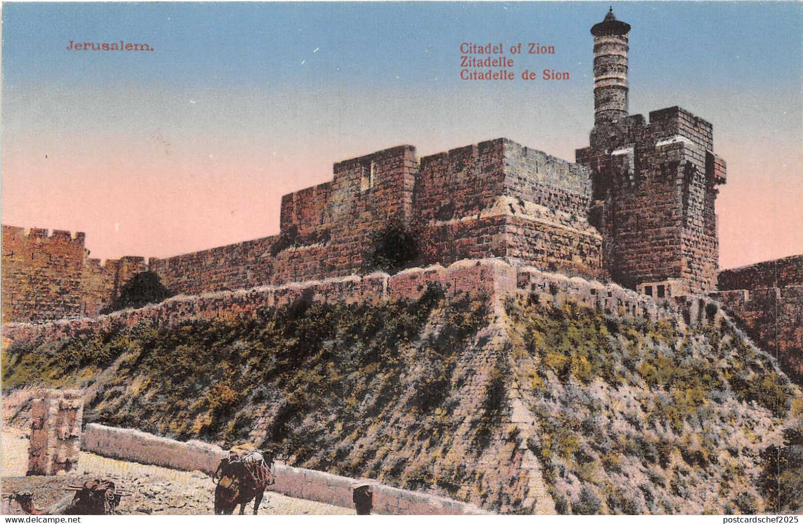 Lot184 israel jerusalem citadel of zion