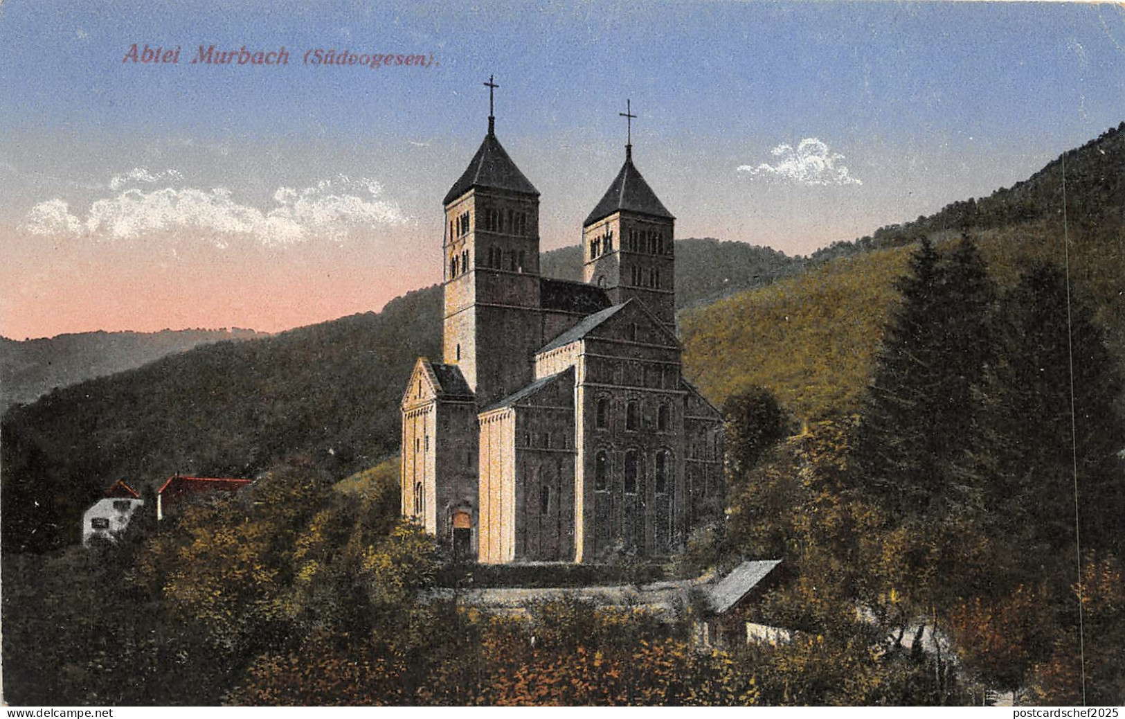 Lot207  murbach abbey south vosges france