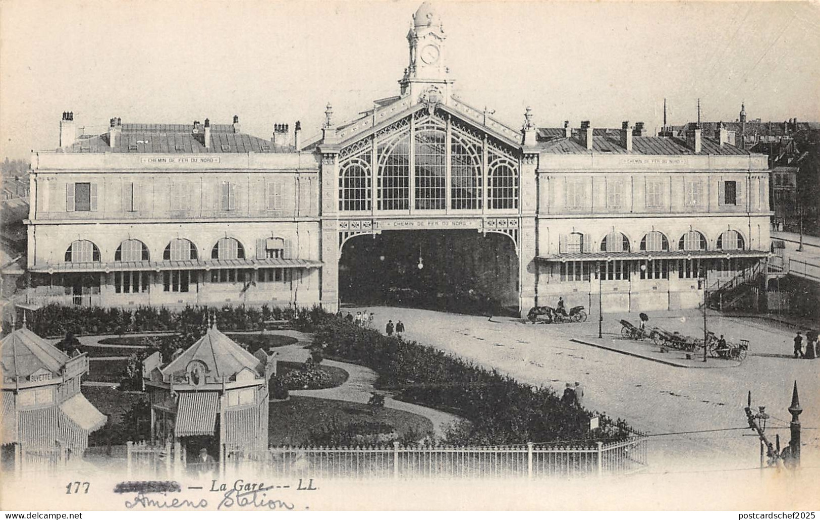 lot290  amiens  station la gare railway station france