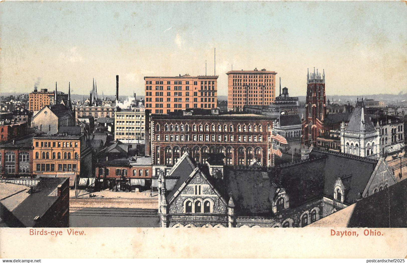 Lot322 birds eye view dayton ohio usa