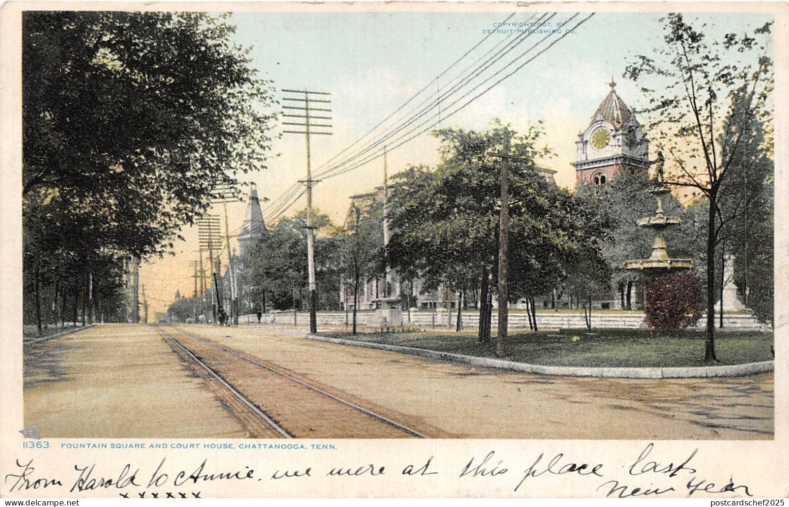 Lot330 fountain square and court house chattanooga tenn usa