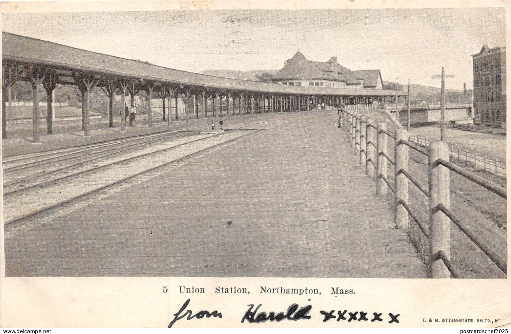 Lot330 union station northampton mass  usa railway station