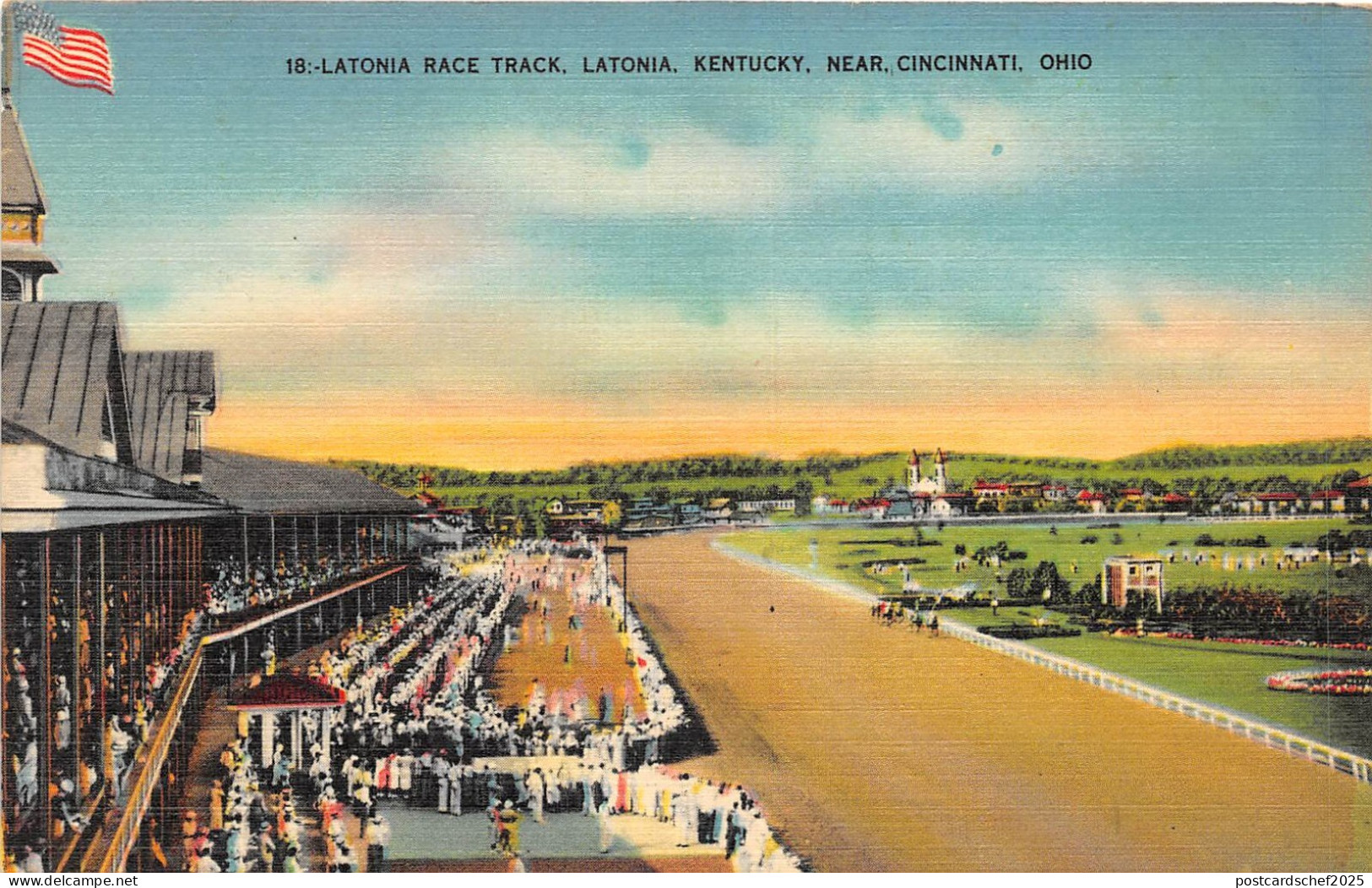 lot385 USA Ohio Latonia race track kentucky cincinnati