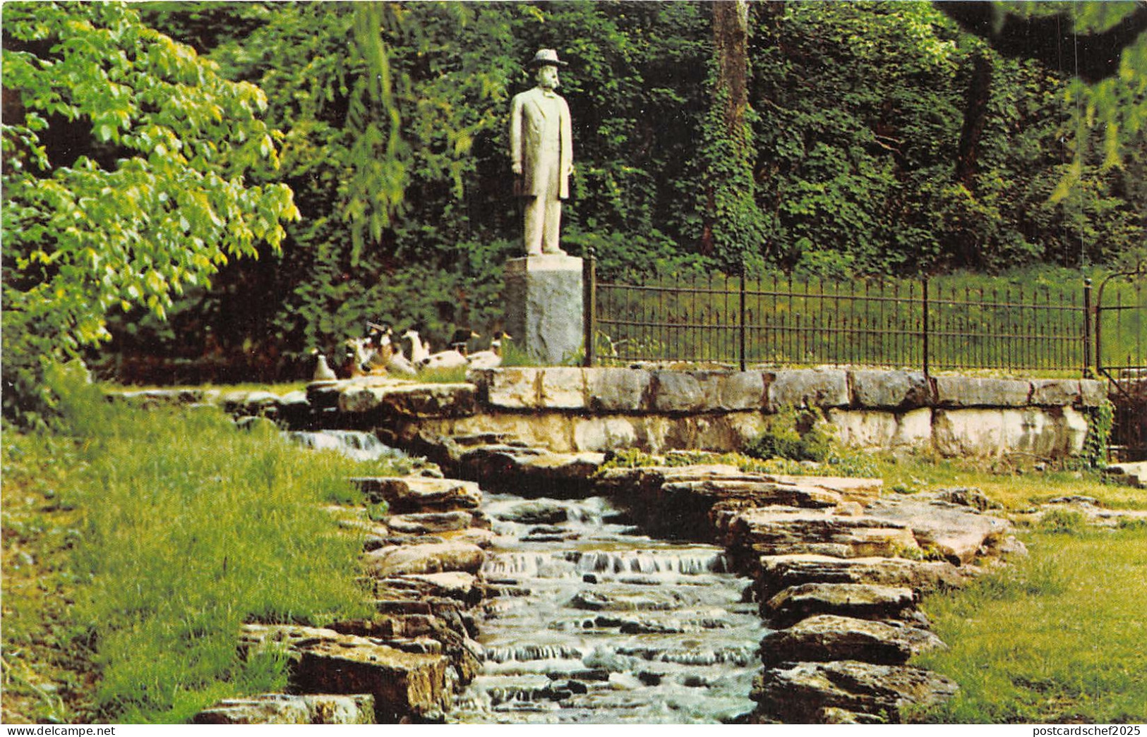 Lot99 jack s daniel statue spring distilery advertising lynchburg tennessee usa