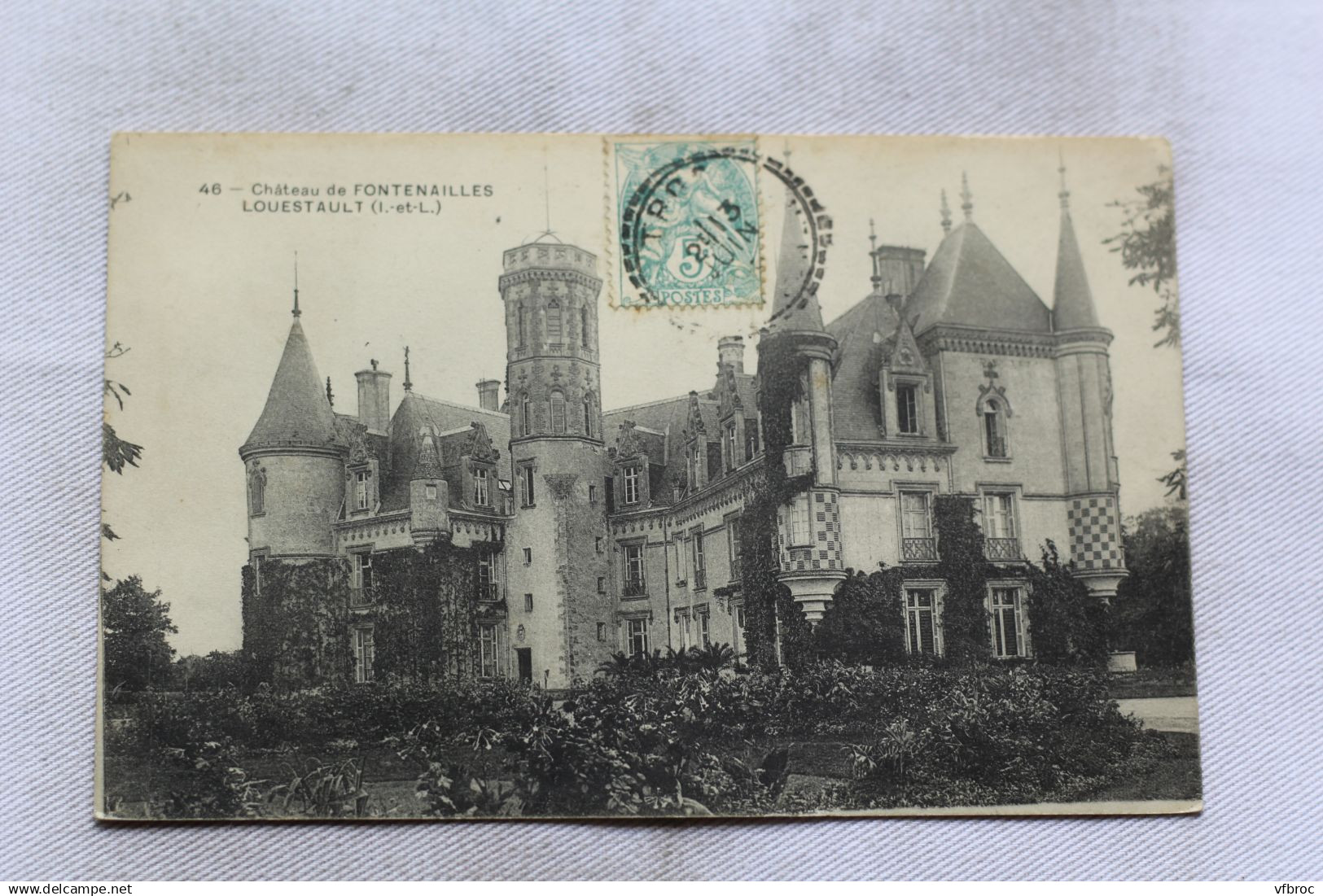 Louestault, château de Fontenailles, Indre et Loire 37